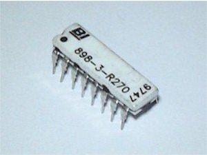 ARRAY DIP-16P 270 OHM X 8R AISLADAS BI 898-3-R270