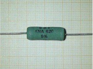 KNA620 1 OHM 7W 5% RESISTENCIA BOBINADA