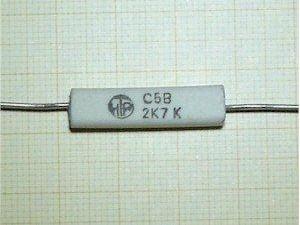 2K7 4W RESISTENCIA BOBINADA CEMENTADA