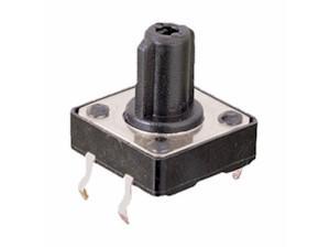 TECLA TACT SWITCH 12X12MM 11.6MM ALTURA 11.521