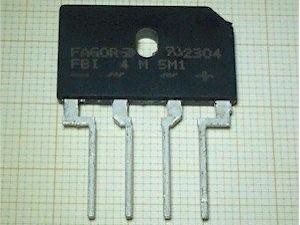 FBI4M5M1 PUENTE RECTIFICADOR RECTANGULAR 4A 1000V