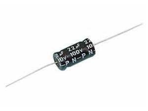 0.47UF 50V CONDENSADOR ELECTROLITICO AXIAL BIPOLAR