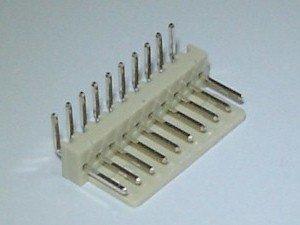 CONECTOR 2.54 POLARIZADO 10P MACHO ACODADO INVERSO