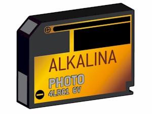 PILA ALCALINA 6V 32MAH 4LR61 7K67