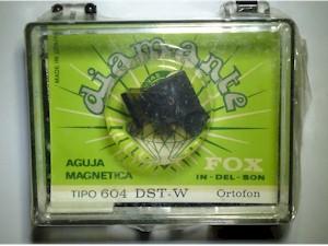 AGUJA GIRADISCOS 604-DST-W ORTOFON