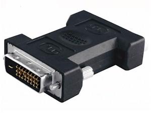 ADAPTADOR DVI MACHO 24+1 - HEMBRA 24+5