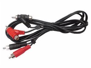 CABLE 2 RCA MACHO - 2 RCA MACHO+2 RCA HEMBRA 1.5M