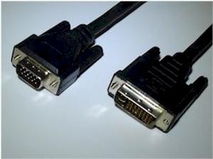 CABLE DVI 24+5 MACHO - VGA MACHO 2M