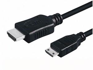 CABLE HDMI 19P MACHO - 19P MINI MACHO 5M