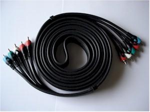 CABLE 5 RCA MACHO - 5 RCA MACHO RGB/YUV 1.5M