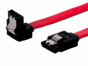 CABLE SATA DATOS ACODADO CON ANCLAJES 0.5M