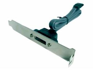 CABLE SATA HEMBRA - ESATA HEMBRA EN SOPORTE 0.5M
