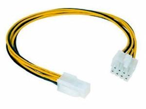 CABLE ALIMENTACION 4P HEMBRA - 4+4P MACHO 0.15M