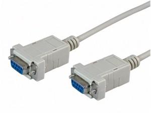 CABLE NULL MODEM DB9 HEMBRA - DB9 HEMBRA 1.8M