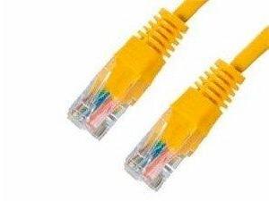 CABLE RJ45 UTP CAT.6 AMARILLO 0.5M