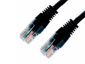 CABLE RJ45 UTP CAT.6 NEGRO 0.5M