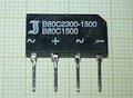 B80C2300-1500B PUENTE RECTIFICADOR RECTANGULAR 2.3A 80V