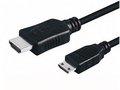 CABLE HDMI 1.4 HI-SPEED MACHO - MINI HDMI MACHO 2.5M