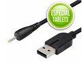 CABLE ALIMENTACION USB A MACHO - JACK HUECO 2.5X0.75X10.7MM