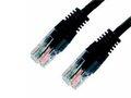 CABLE RJ45 UTP CAT.6 NEGRO 0.5M